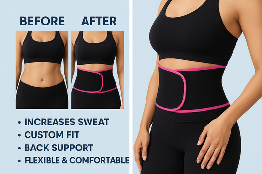Adjustable Waist Trimmer Belt