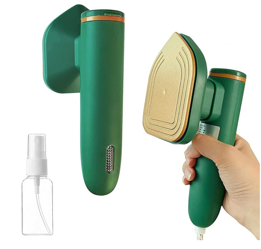 Portable Mini Travel Steam Iron for Clothes | Handheld Dry & Wet Ironing, Compact Garment Steamer for Home & Travel